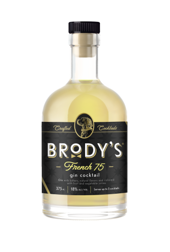 Brody's French 75 Gin Cocktail | 375ML at CaskCartel.com
