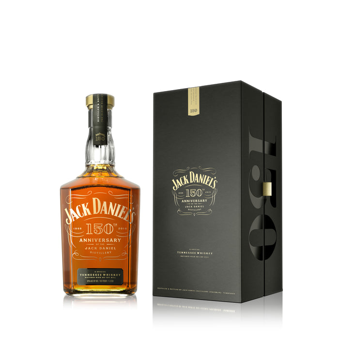 Jack Daniel's 150th Anniversary Special Collectors Edition in Box Tennessee Whiskey 1L