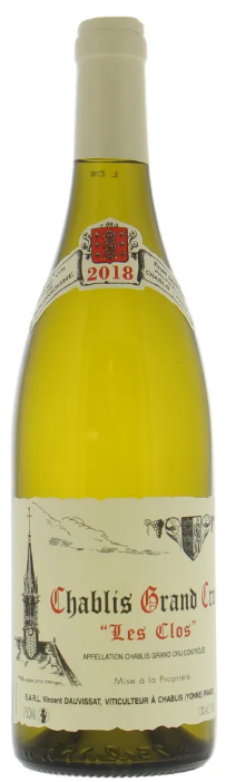 2018 | Vincent Dauvissat | Chablis Les Clos at CaskCartel.com