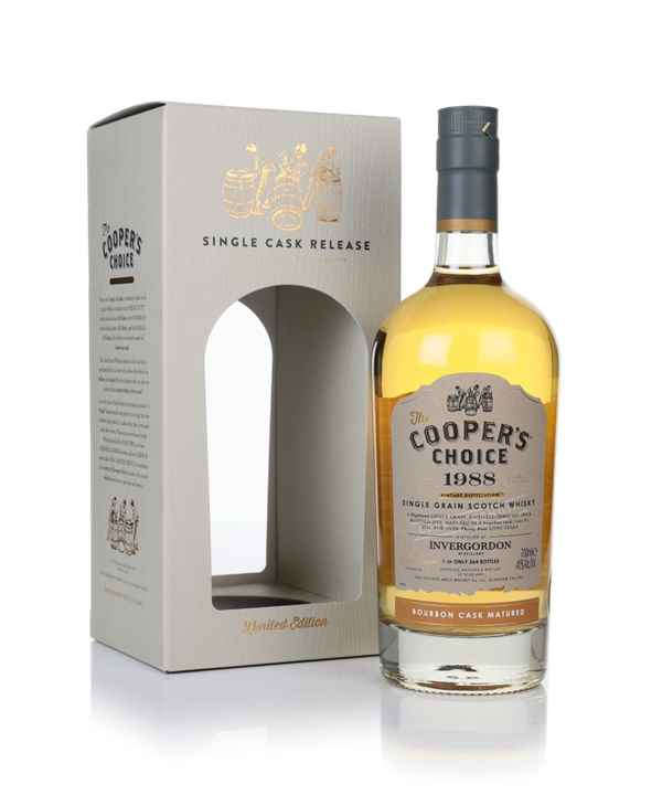 Invergordon 34 Year Old 1988 (cask 8156) - The Cooper's Choice (The Vintage Malt Whisky Co.) | 700ML
