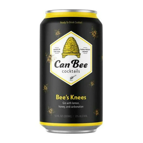 CanBee Black Button CanBee Bees Knees | 4x355ML at CaskCartel.com