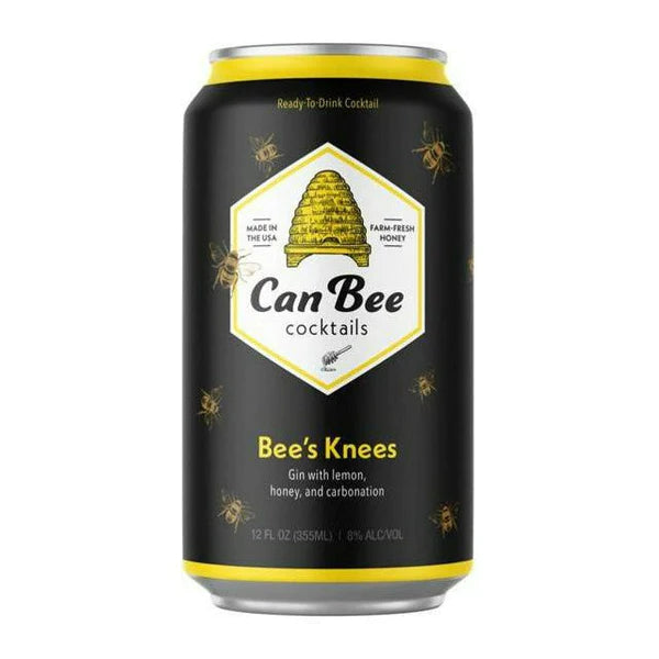 CanBee Black Button CanBee Bees Knees | (4)*355ML