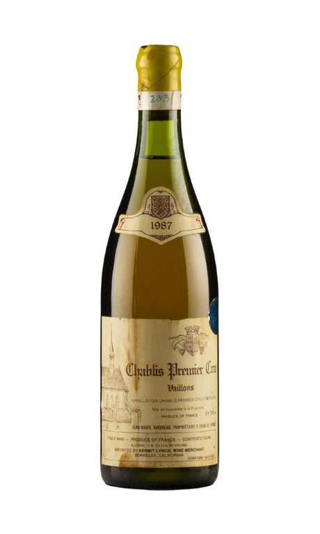 1987 | Domaine François Raveneau | Chablis Les Vaillons at CaskCartel.com