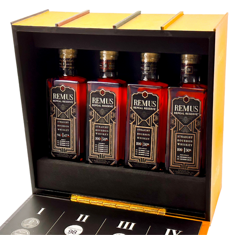 Remus Repeal Reserve | Vertical Set | Series I-IV | Collector’s Bookcase at CaskCartel.com 1