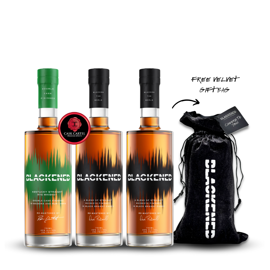 METALLICA | BLACKENED™ RYE THE LIGHTNING | KENTUCKY STRAIGHT RYE WHISKEY (FLAGSHIP BUNDLE) at CaskCartel.com