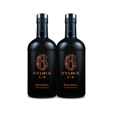 6 O'Clock Brunel Edition Gin (2) Bottle Bundle at CaskCartel.com