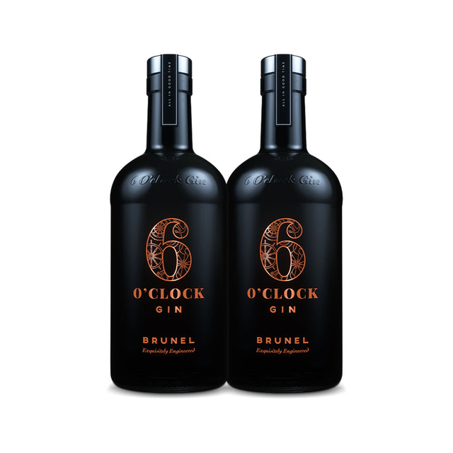 6 O'Clock Brunel Edition Gin (2) Bottle Bundle at CaskCartel.com