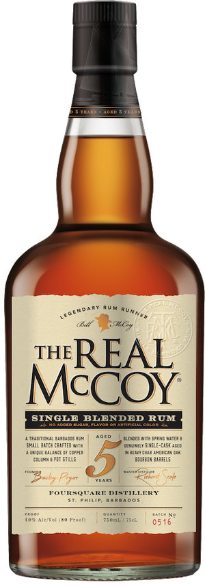 The Real McCoy 5 Year Rum - CaskCartel.com