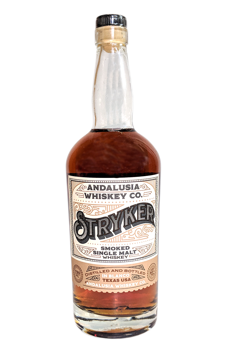 Andalusia Stryker Smoked Single Malt Bourbon Whiskey at CaskCartel.com