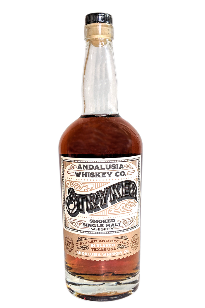 Andalusia Stryker Smoked Single Malt Bourbon Whiskey
