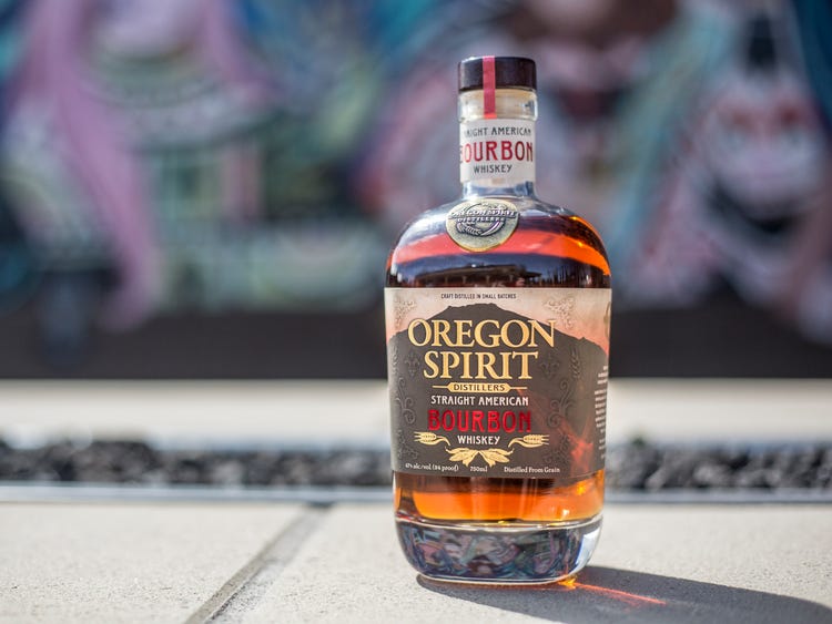 Oregon Spirit Distillers Straight American Bourbon Whiskey