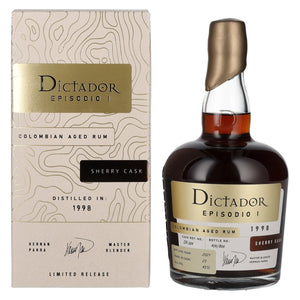 Dictador Episodio I 23 Year Old Sherry Cask 1998 Rum | 700ML at CaskCartel.com