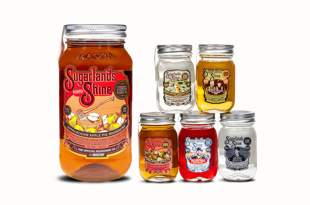 Sugarlands Shine Legends (5) Mini Jar Stocking Stuffers at CaskCartel.com 1.1