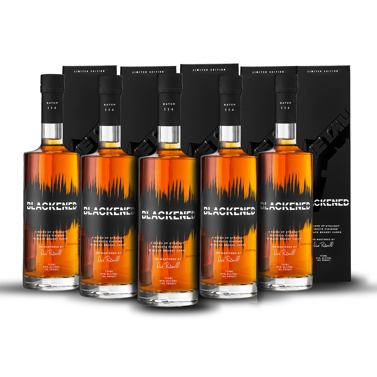 BLACKENED® AMERICAN WHISKEY | LIMITED BATCH 114 | BLACK ALBUM WHISKEY PACK COLLECTORS EDITION AT CASKCARTEL.COM