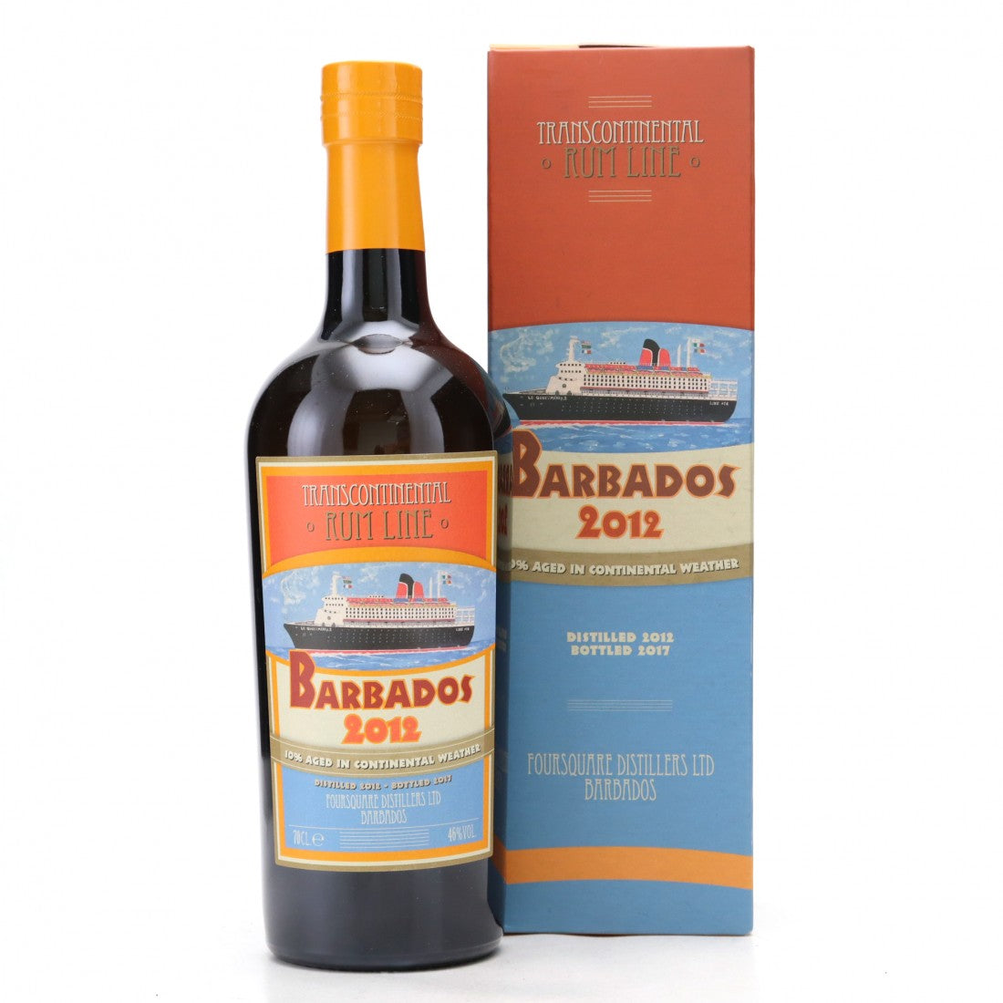 Transcontinental Line 2012 Barbados Rum | 700ML at CaskCartel.com