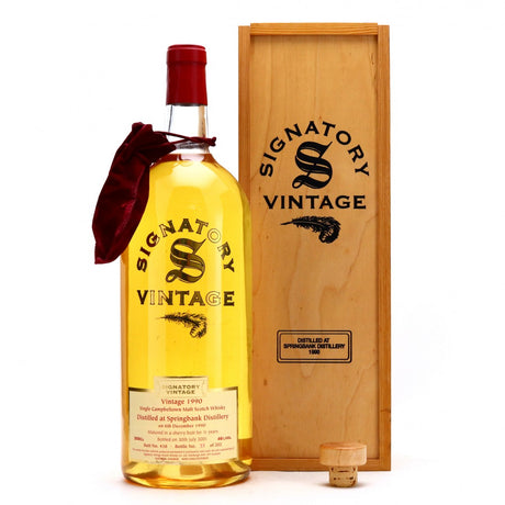 Springbank Signatory Vintage Single Cask #438 (3 Litre) 1990 11 Year Old Whisky | 3L at CaskCartel.com