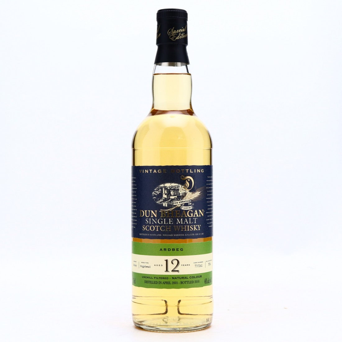 Ardbeg 2005-2018 Dun Bheagan 12 Year Old Ian MacLeod Single Malt Scotch Whisky | 700ML at CaskCartel.com