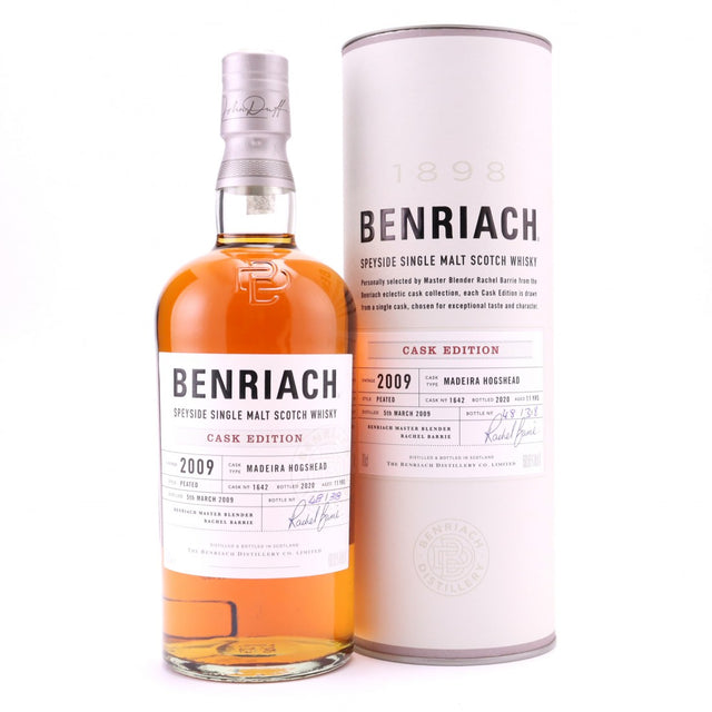 BenRiach 2009 Cask Edition 11 Year Old Madeira Hogshead Cask # 1642 Scotch Whisky | 700ML at CaskCartel.com