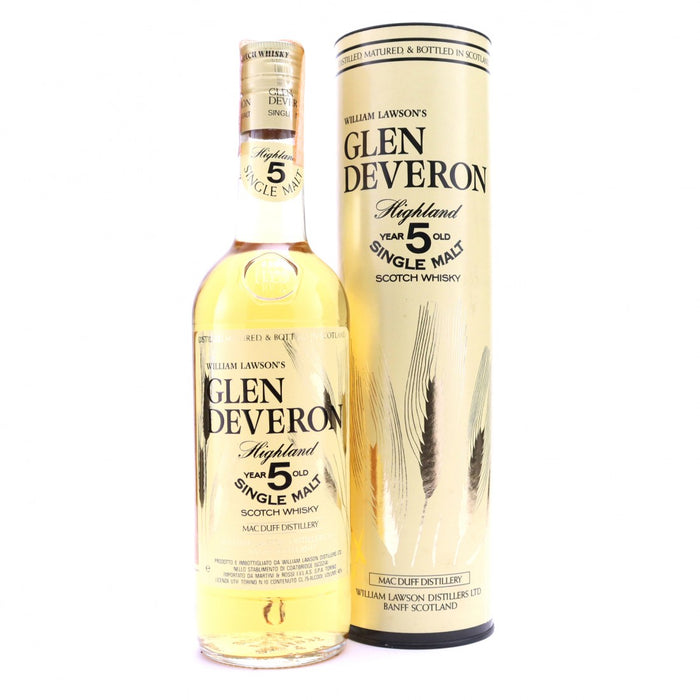 Glen Deveron 5 Year Old William Lawson’s (Bottled 1980s) Scotch Whisky