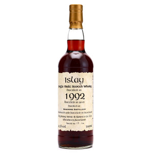 Bowmore 1992 (Bottled 2018) Kingsbury Wine & Spirits Scotch Whisky | 700ML at CaskCartel.com