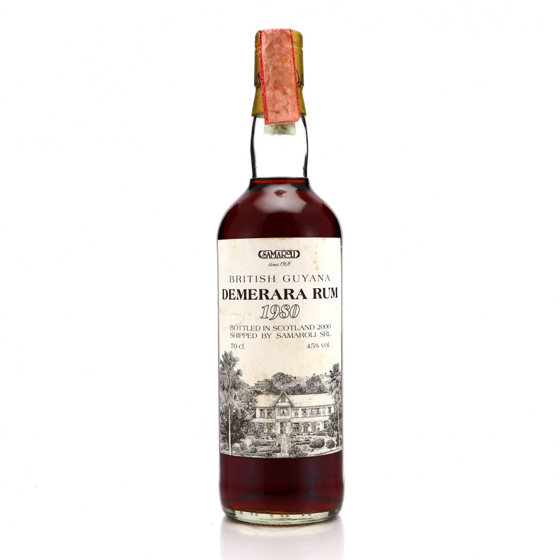 Demerara 1980 (B.2000) Samaroli Rum | 700ML at CaskCartel.com