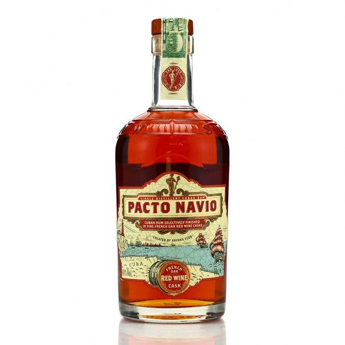 Havana Club Pacto Navio Red Wine Cask Finish (Cuba) Rum | 700ML
