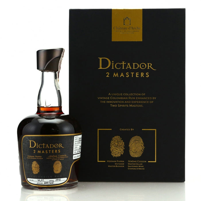 Dictador 2 Masters Chateau d'Arche 39 Year Old Rum | 700ML