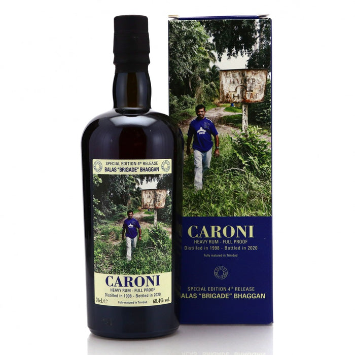Caroni 1998 (Bottled 2020) Balas Brigade Bhaggan Rum | 700ML