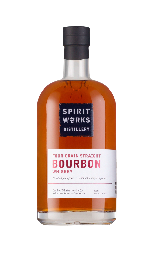Spirit Works Distillery Cask Strength Private Barrel ( Batch #001) Four Grain Straight Bourbon Whiskey