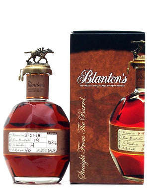 Blanton's Straight from the Barrel Dumped 2018 129.6 Proof Kentucky Straight Bourbon Whiskey 700ML at CaskCartel.com