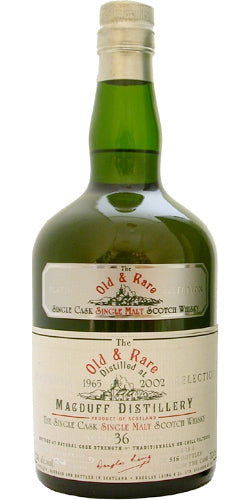 Macduff 36 Year Old (D.1965, B.2002) Old & Rare Scotch Whisky | 700ML at CaskCartel.com