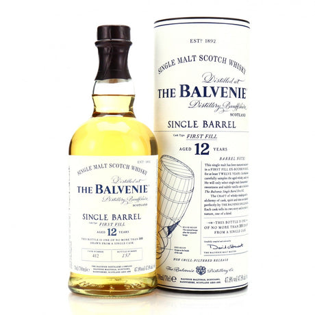 Balvenie 12 Year Old Single Barrel First Fill, Cask # 412 Scotch | 700ML at CaskCartel.com