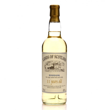 Rosebank 11 Year Old (D.1989, B.2000) Lands of Scotland Scotch Whisky | 700ML at CaskCartel.com