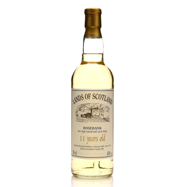 Rosebank 11 Year Old (D.1989, B.2000) Lands of Scotland Scotch Whisky | 700ML at CaskCartel.com
