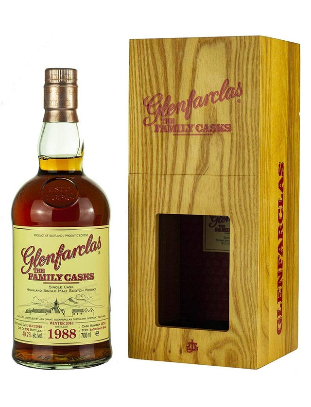 Glenfarclas The Family Casks 1988, Bottled 2018 Scotch Whisky | 700ML at CaskCartel.com