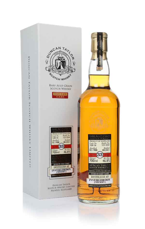 Invergordon 33 Year Old 1988 (cask 528136) - Rare Auld (Duncan Taylor) | 700ML at CaskCartel.com