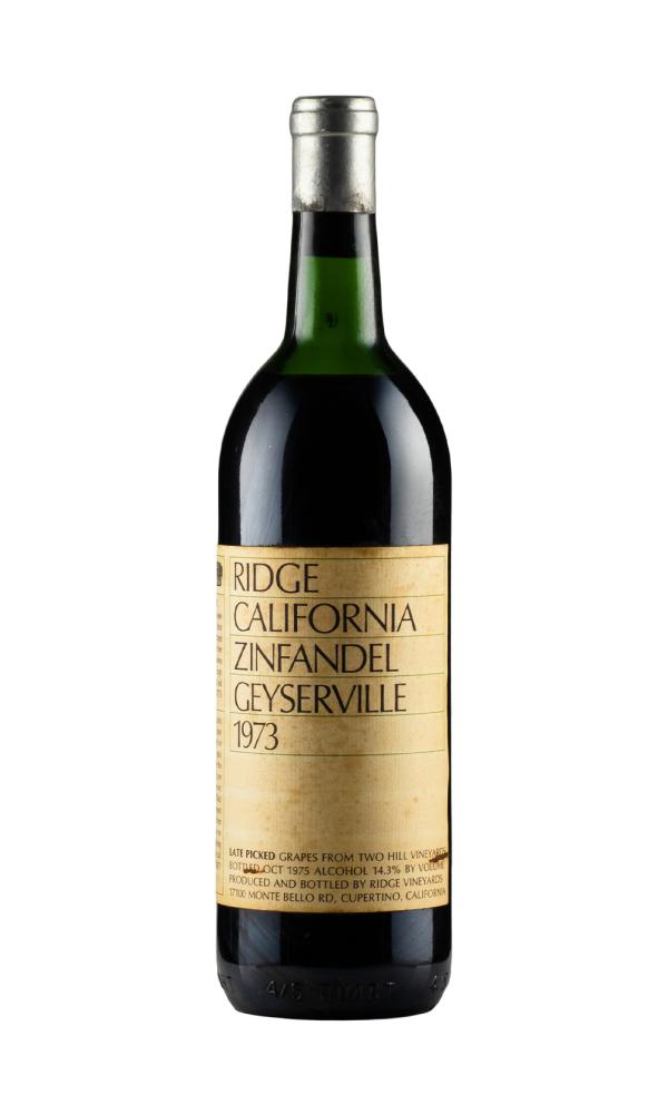1973 | Ridge Vineyards | Geyserville at CaskCartel.com