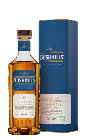 Bushmills 12 Year Old Single Malt Aged in Three Woods Single Malt Irish Whiskey | 700ML at CaskCartel.com