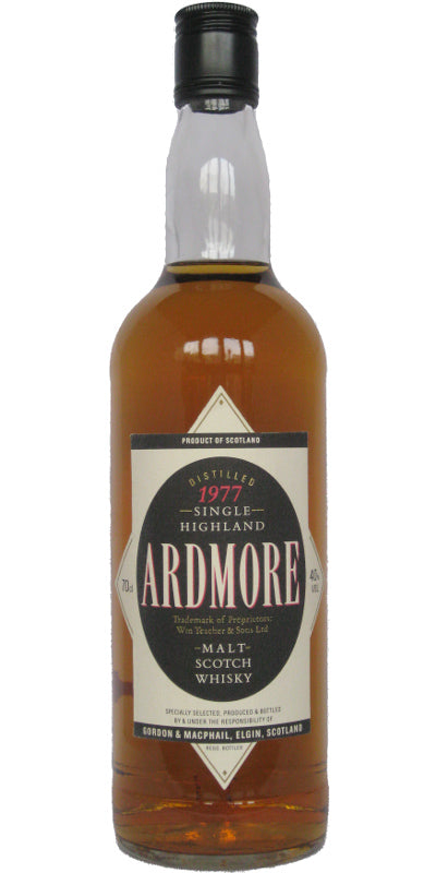 Ardmore 1977 Gordon & MacPhail Scotch Whisky | 700ML at CaskCartel.com