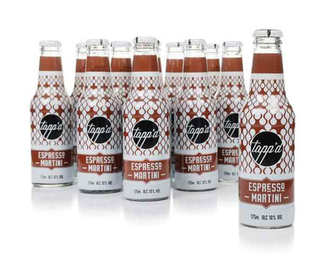 Tapp'd Cocktails - Espresso Martini | 12x175ML at CaskCartel.com