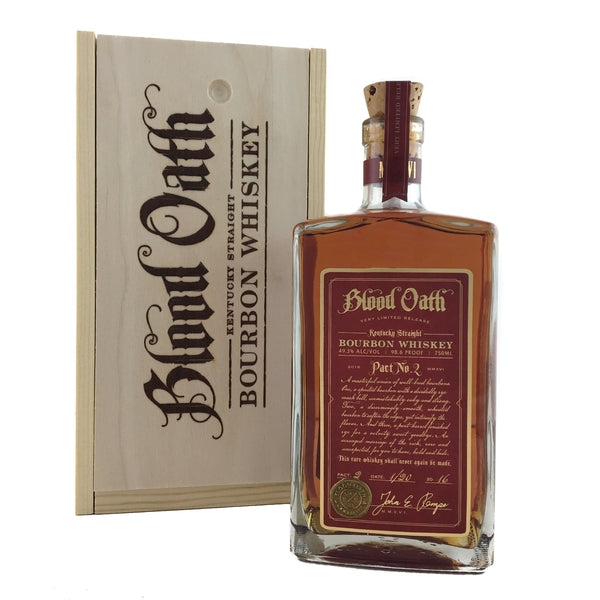 Blood Oath Pact 2 | 2016 One-Time Limited Release | Kentucky Straight Bourbon Whiskey