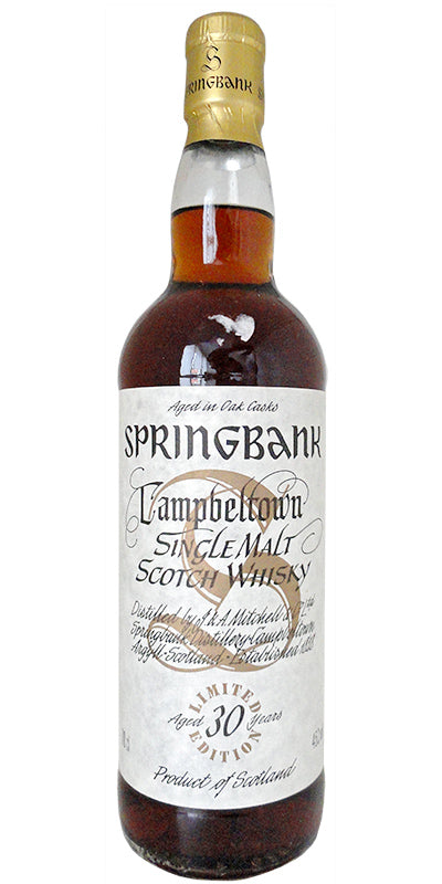 Springbank 30 Year Old Millennium Bottling (Released 1999) Scotch Whisky | 700ML at CaskCartel.com