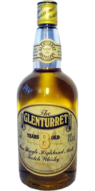 Glenturret (Old Bottling) 8 Year Old Single Highland Malt Scotch Whisky at CaskCartel.com