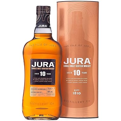 Jura Single Malt Scotch (Old Bottling) 10 Year Old Whisky