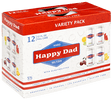 Happy Dad Variety Pack Hard Seltzer Cocktail | 12x355ML at CaskCartel.com