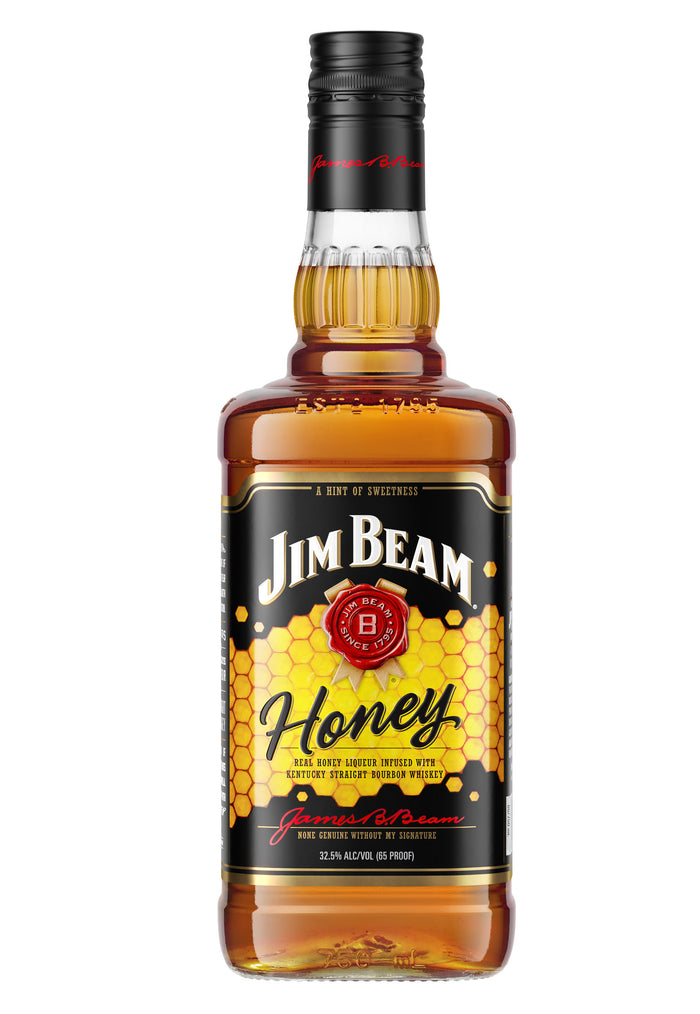 Jim Beam Honey (65 Proof) Bourbon Whiskey | 700ML