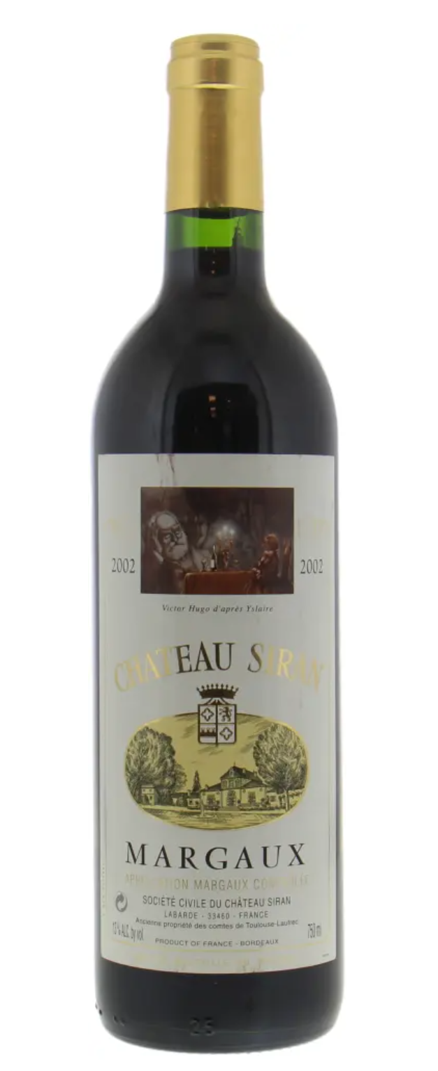 2002 | Chateau Siran at CaskCartel.com