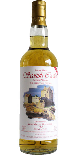 Glen Grant 25 Year Old (D.1984, B.2009) Jack Wiebers Scottish Castles, Christmas Edition Scotch Whisky | 700ML