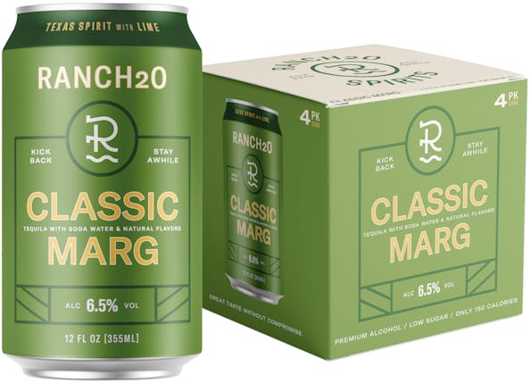 RancH2O Spirits Classic Margarita Cocktail | 4x355ML at CaskCartel.com