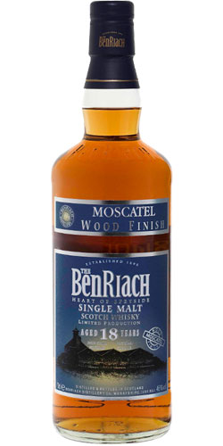 BenRiach 18 Year Old Moscatel Wood Finish Single Malt Scotch Whisky | 700ML at CaskCartel.com